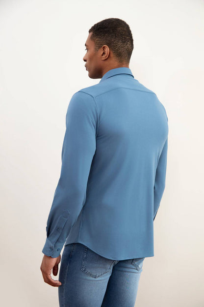 Turquoise Comfort Shirt