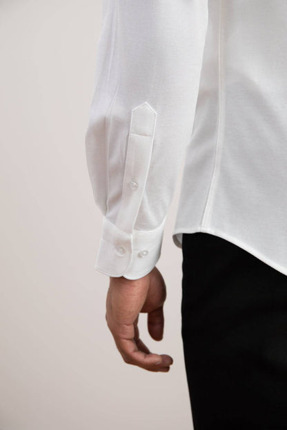 Off-White Cotton-Piqué Shirt