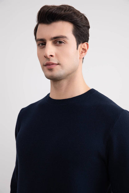 Navy 18mil Crewneck Sweater